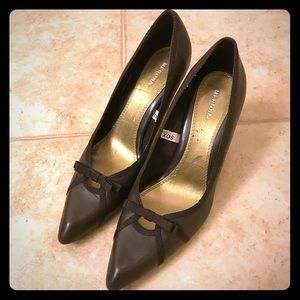 Dark Brown Merona Heels Size 8.5